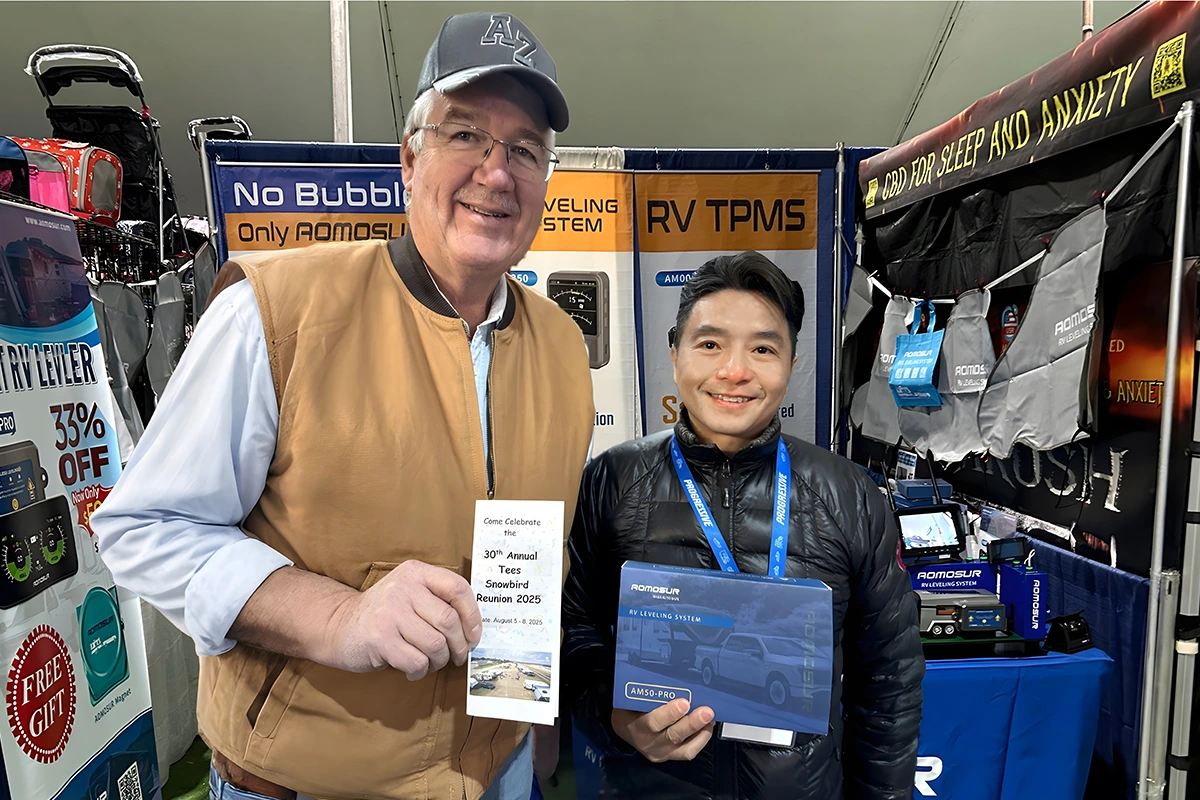 AOMOSUR at Quartzsite RV Show